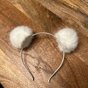 Puff ball headband